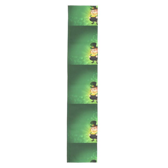 Leprechaun  medium table runner (Front)