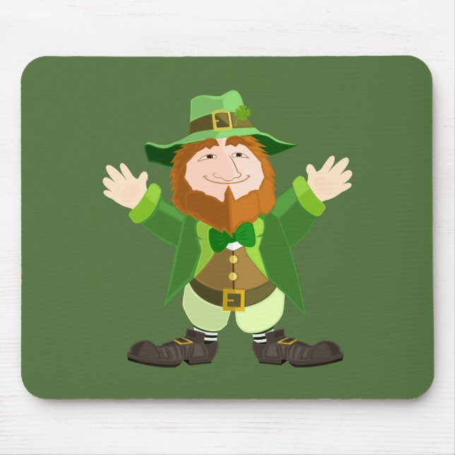 Leprechaun Mouse Pad (Front)