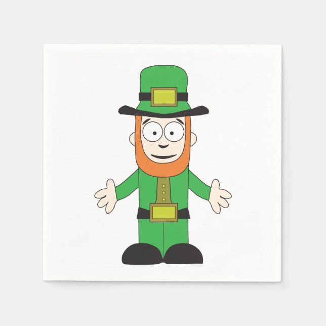 Leprechaun Napkin (Front)