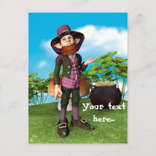 Leprechaun Postcard
