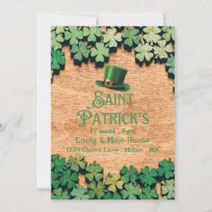 Leprechaun St.Patrick's Day Party Invitation
