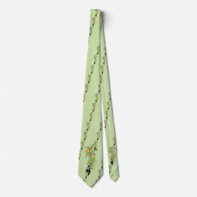 LeprechaunBlackPants Tie (Front)