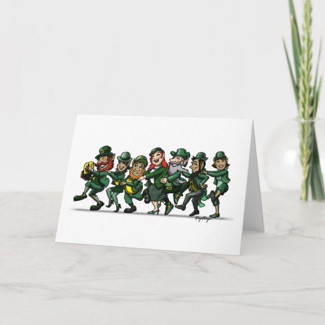 Leprechauns Conga Card (Front)