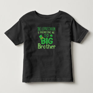 Leprechaun's Promoting Me to Big Brother Toddler T-shirt