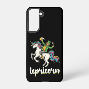 Lepricorn Leprechaun Unicorn St Patrick's Day Samsung Galaxy Case