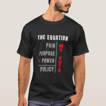 L'équation Mon vote T-shirt