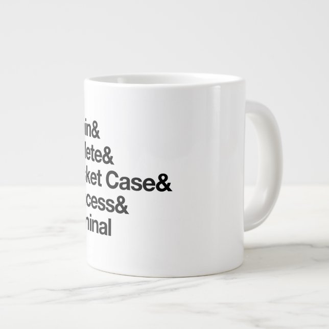 L'équipage du Club de petit-déjeuner Jumbo Mug (Devant droit)