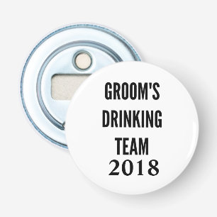 L'équipe de boisson de Groom 2018 ouvre-bouteille