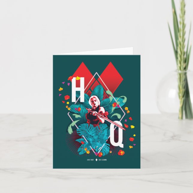 L'équipe du suicide | Harley Quinn Floral Diamond (Devant)