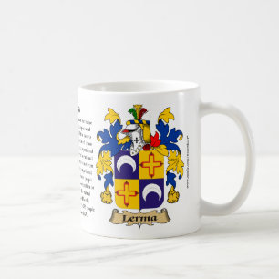 Lerma, the Origin, the Meaning and the Crest Coffee Mug