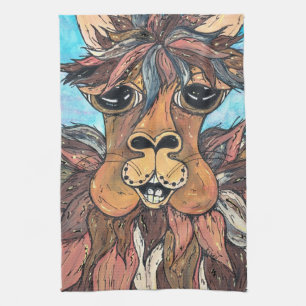 Leroy the Llama Kitchen Towel