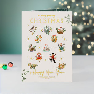 Les 12 jours de Noël   Vacances illustrées