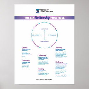 Les 6 pratiques de partenariat Poster 18x24