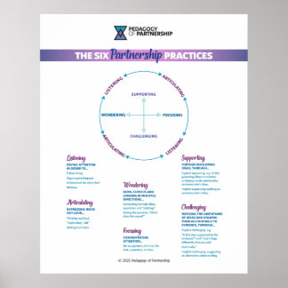 Les 6 pratiques de partenariat Poster 24x30