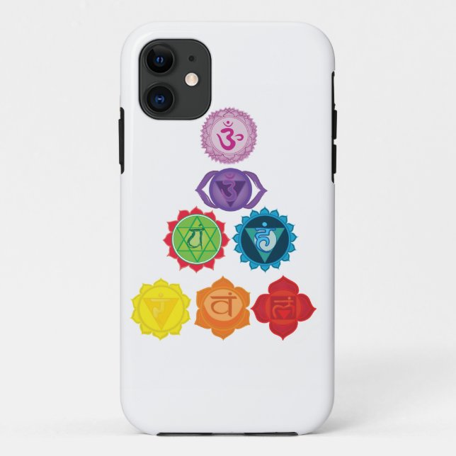 Les 7 ChakrasiPhone SE + iPhone 5/5S Coque (Dos)