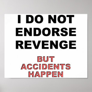Les accidents arrivent drôlement Affiche
