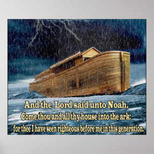 Les affiches de Noah sur les écritures chrétiennes