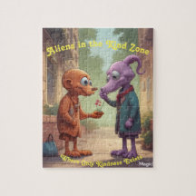 Les Aliens de l'IA dans le Puzzle de la zone natur