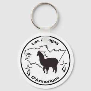 Les Alpagas D'Armorique Keychain