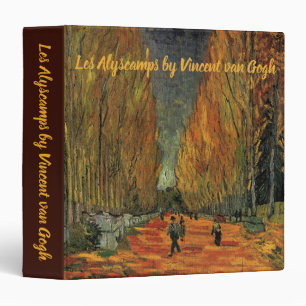 Les Alyscamps (Cemetery) by Vincent van Gogh Binder