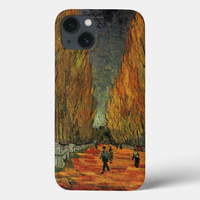 Les Alyscamps (Cemetery) by Vincent van Gogh Case-Mate iPhone Case (Back)