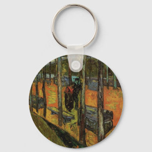 Les Alyscamps (Cemetery) by Vincent van Gogh Keychain