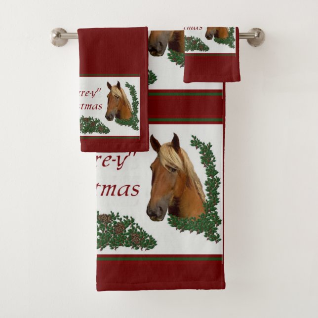 Les amateurs de Cheval de Noël Mare-y (En situation)