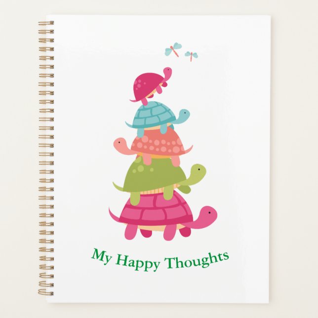 Les amateurs de tortues Carnet (Devant)