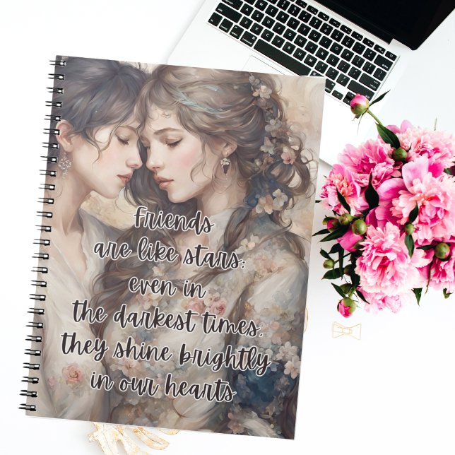 Les amis sont comme le Carnet des étoiles (Friends Are Like Stars Notebook)