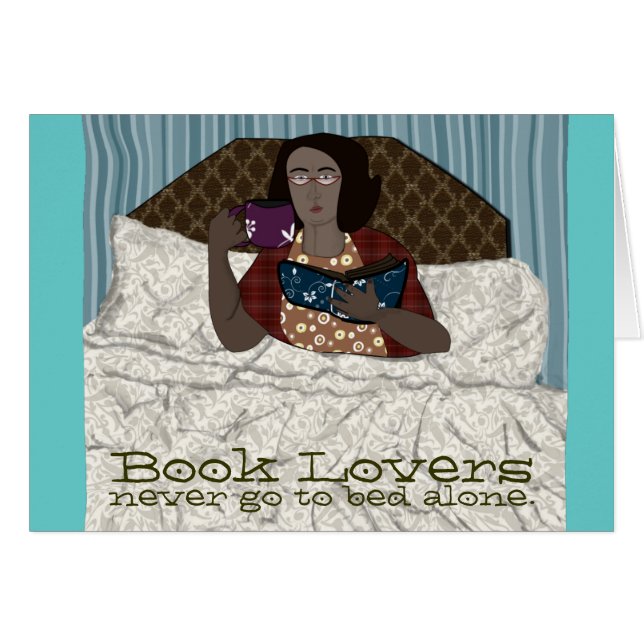 Les amoureux des livres, ne vont seul au lit (Devant horizontal)