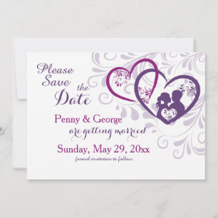 Les amoureux sauvent le faire-part de date