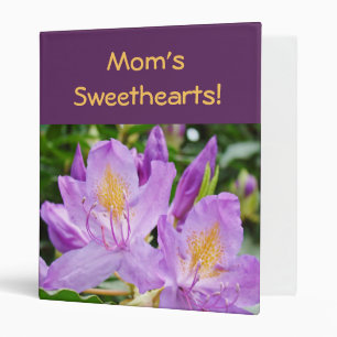 Les Amours de Maman ! livre classeur Rhodies viole