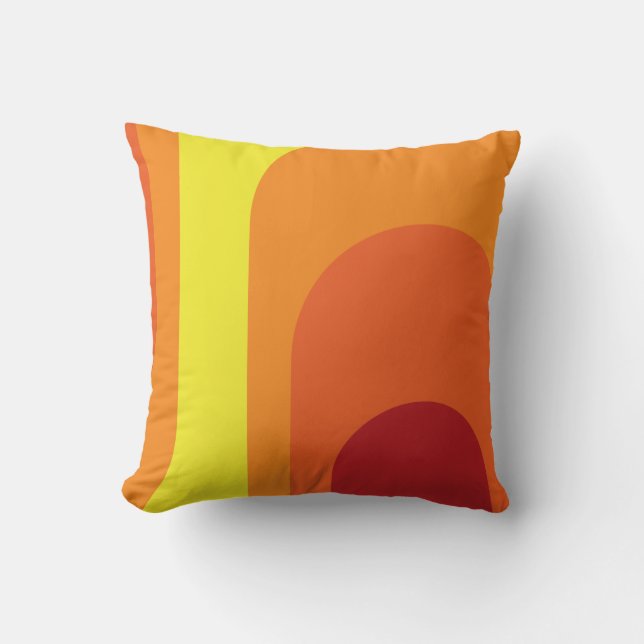 les années 70 déco des années 60 coussin (Recto)