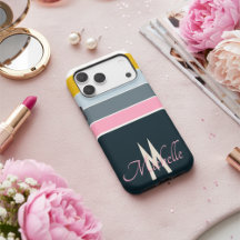 les années 70 initiales de script vintage trié mon