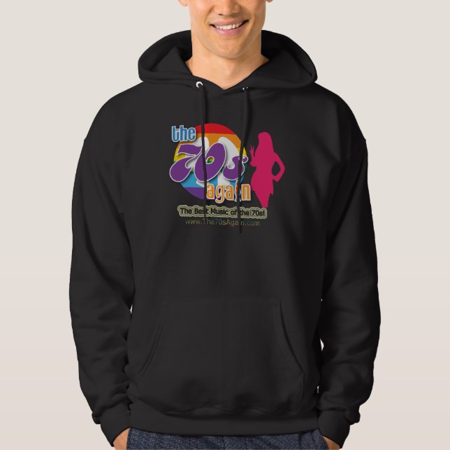 Les années 70 l'Agains - sweat - shirt à capuche (Devant)