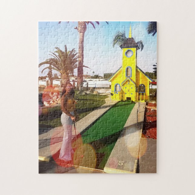 les années 70 Mini Puzzle Golf (Vertical)