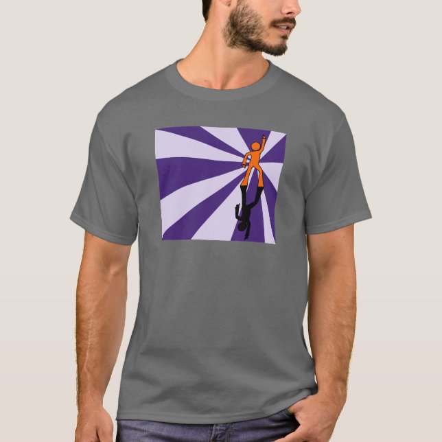 les années 70 T-shirt de mouvement de danse (Devant)