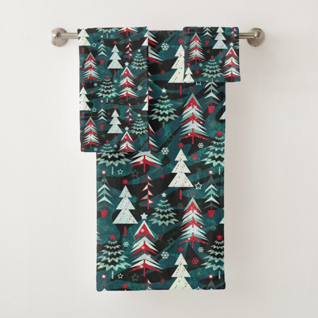 Les arbres de Noël. (En situation)