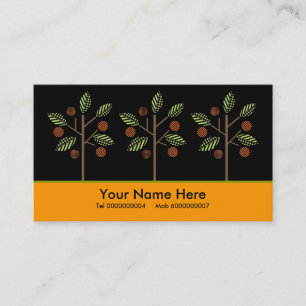 Les Arbres Et Leurs Cartes de visite Fruits