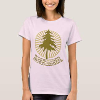 Les arbres Font de l'air Mesdames T-shirt bio (Amé