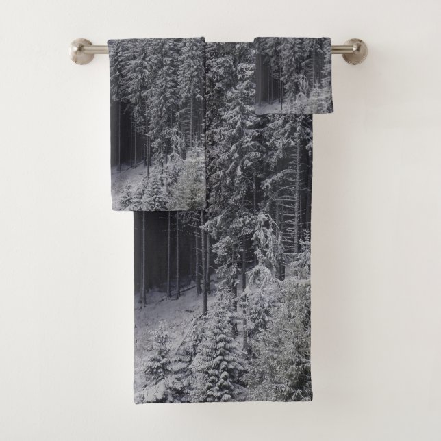 Les arbres forestiers d'hiver #7 (En situation)