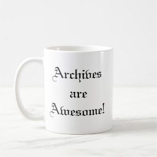 Les archives sont impressionnantes ! Tasse