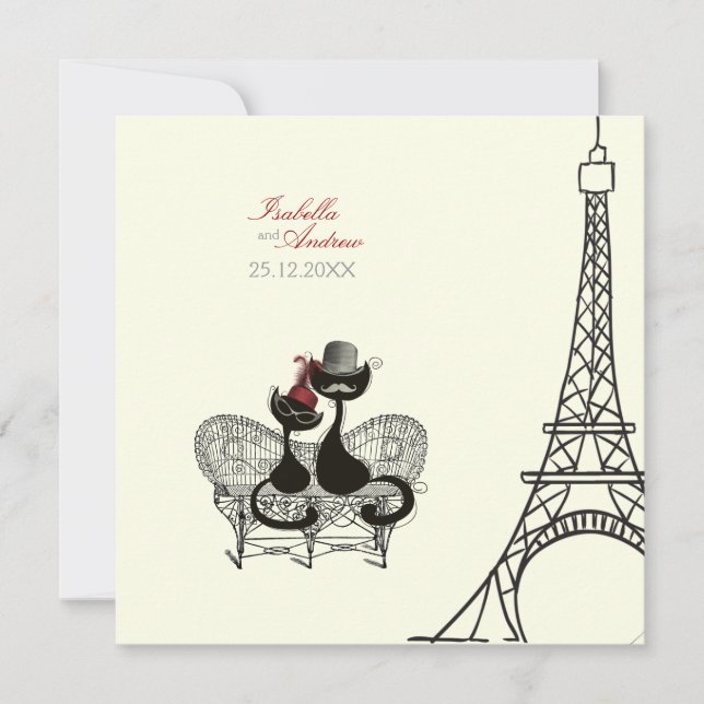 Les Aristochats Noirs - french passion 2 Invitation (Front)