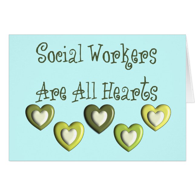 Les assistants sociaux sont tous les cadeaux de (Devant horizontal)