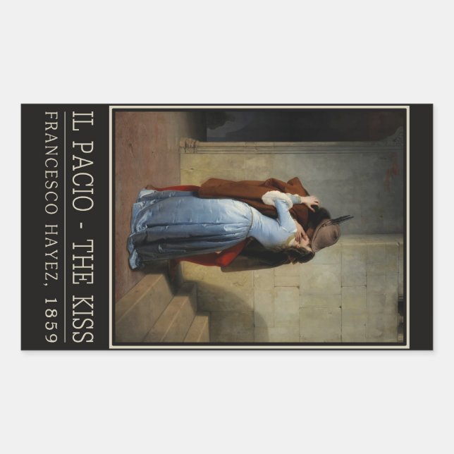 Les autocollants Kiss / Il Bacio (Devant)