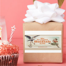 Les autocollants "Ma soi-disant vie égoïste" (sans