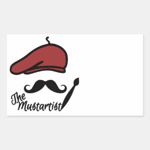 Les autocollants personnalisés de Mustartist