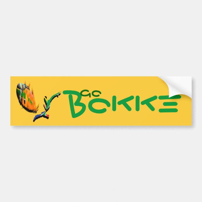 Les autocollants sud-africains de Bokke de (Devant)