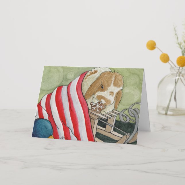 Les aventures de la noix de coco : décembre Carte  (Recto)