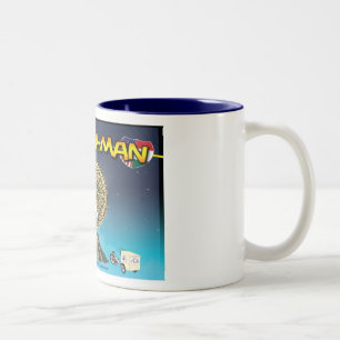 Les aventures de la tasse à deux tons d'homme de